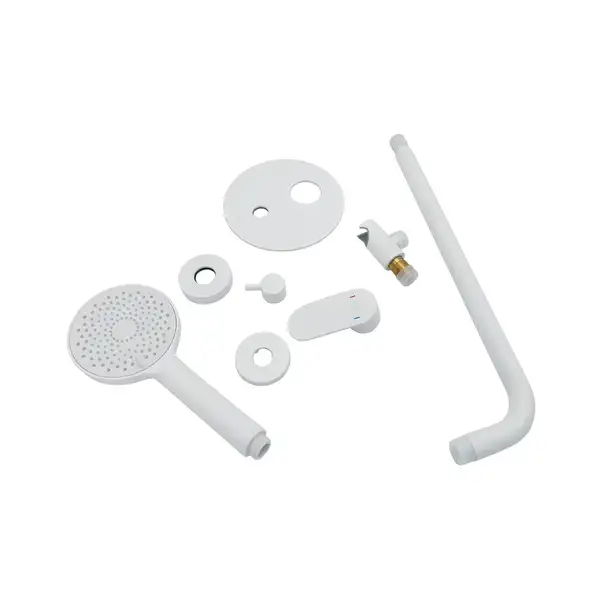 AIM DG203-1 Душова система, біла (DG203-1) (DG203-1 frosted white)