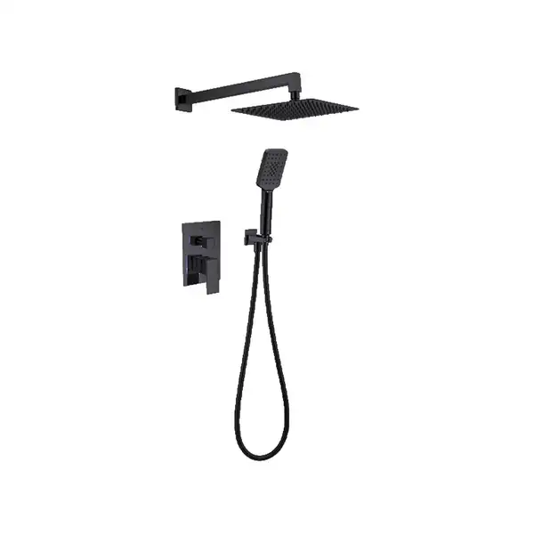 AIM DG205 Душова система, чорна (DG205 matte black)