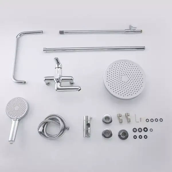 Frap F2417 Душова система, хром (F2417)