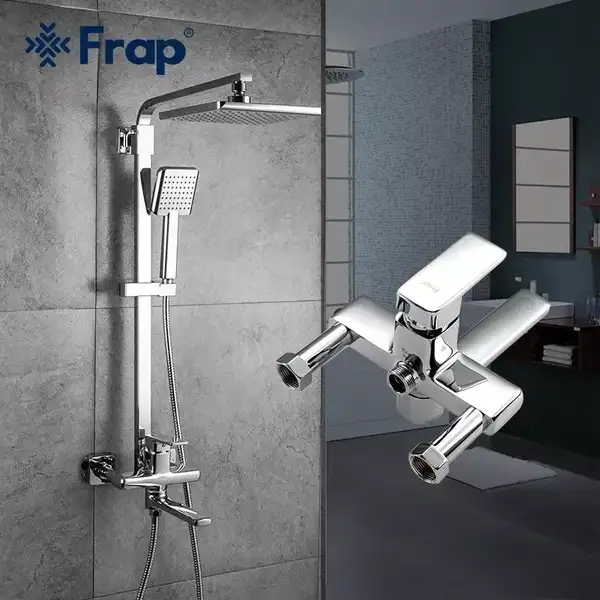 Frap F2460 Душова система, хром (F2460)
