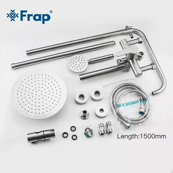 Frap F24801 Душова система, нержавіюча сталь (F24801)