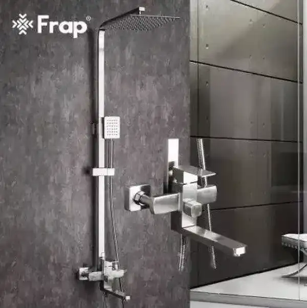 Frap F24802 душова система, нержавіюча сталь (F24802)