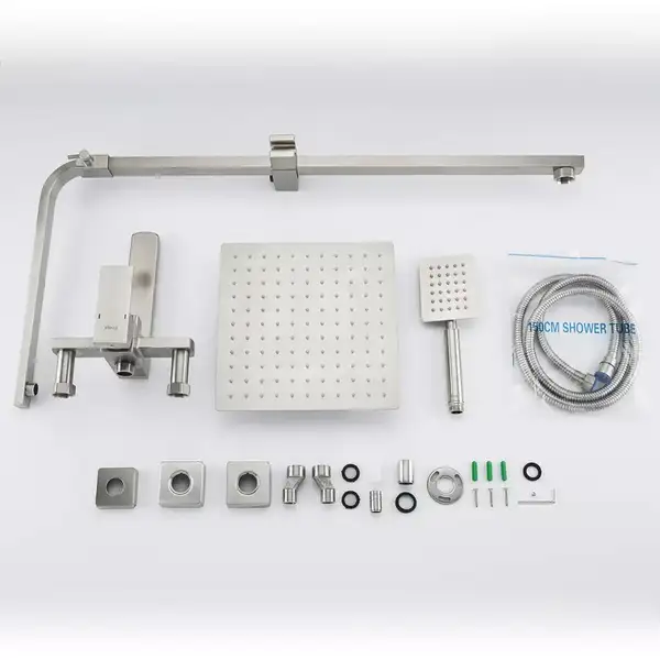 Frap F24802 душова система, нержавіюча сталь (F24802)