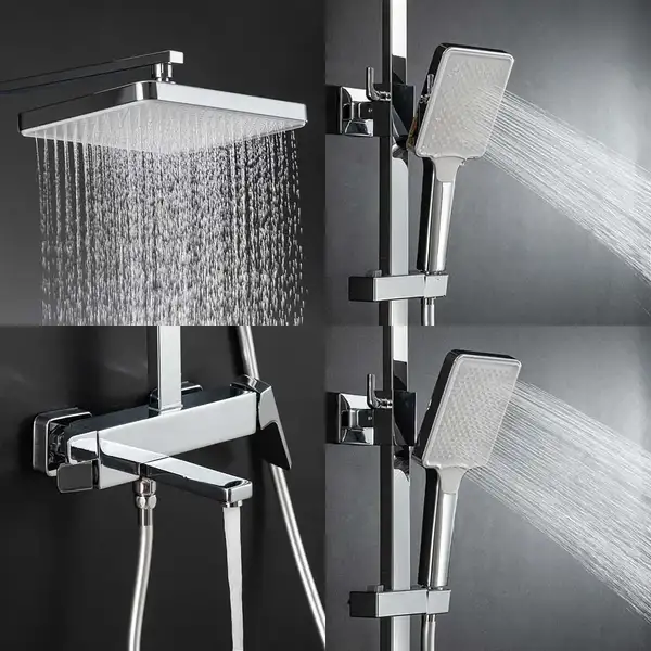 Frap F2490 душова система, хром (F2490)
