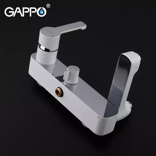 Gappo G2402-8 Душова система, біло-хромова (G2402-8)