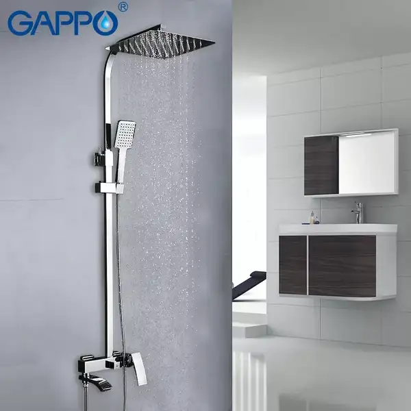 Gappo G2407 Душова система, хром (G2407)