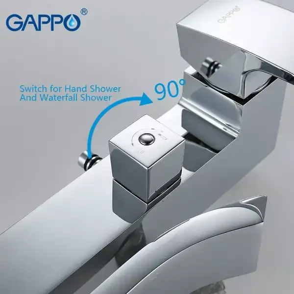 Gappo G2407 Душова система, хром (G2407)