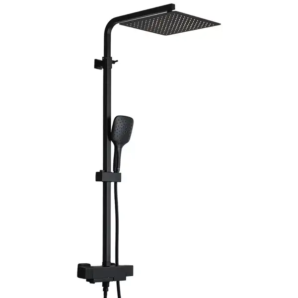 Gappo G2417-60 душова система, чорна (G2417-60)