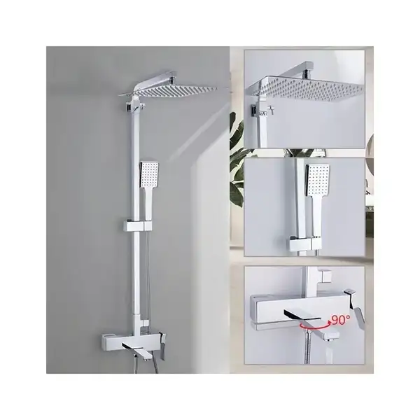 Gappo G2418 Душова система, хром (G2418)