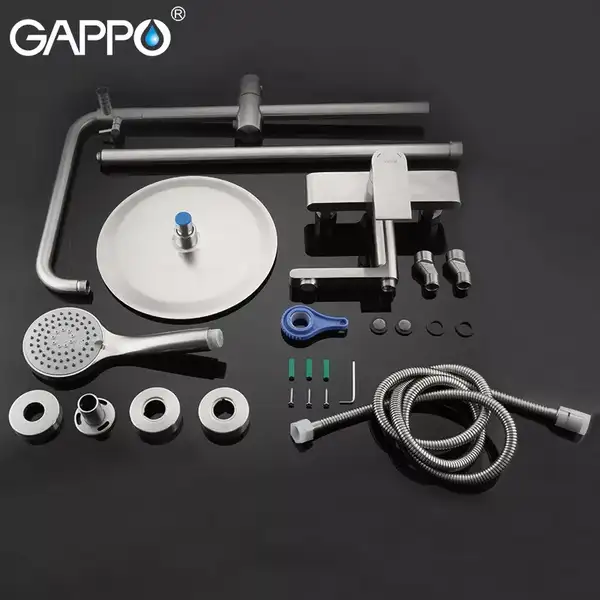 Gappo G2499-20 душова система, нержавіюча сталь (G2499-20)