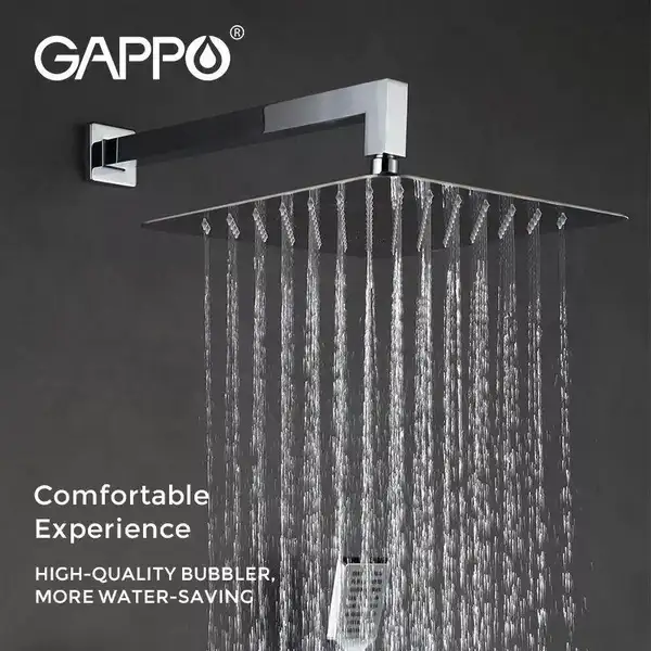 Gappo G7107-40 Душова система, хром (G7107-40)