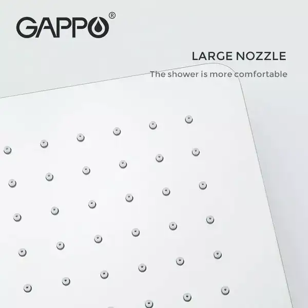 Gappo G7107-40 Душова система, хром (G7107-40)