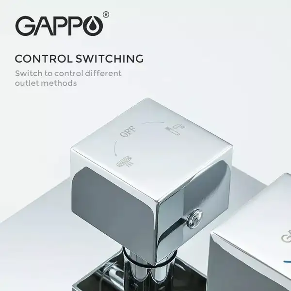 Gappo G7107-40 Душова система, хром (G7107-40)