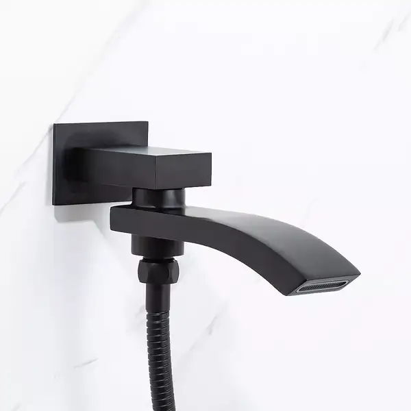 Gappo G7107-76 Душевая система, чёрная (G7107-76)