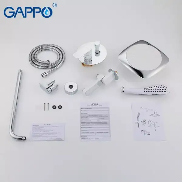Gappo G7148-8 душова система, хром (G7148-8)