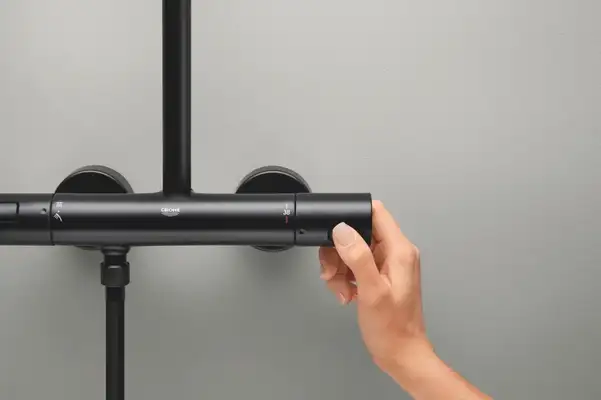 Grohe Vitalio Start Душевая система, чёрная (266772431)