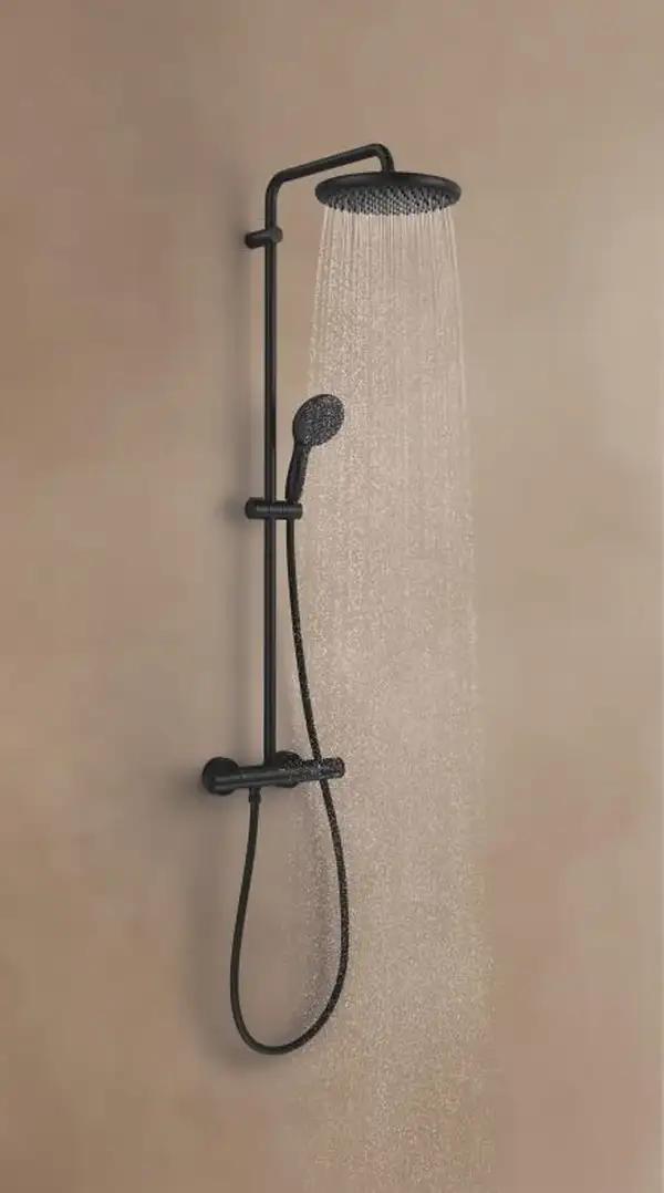 Grohe Vitalio Start Душевая система, чёрная (266772431)