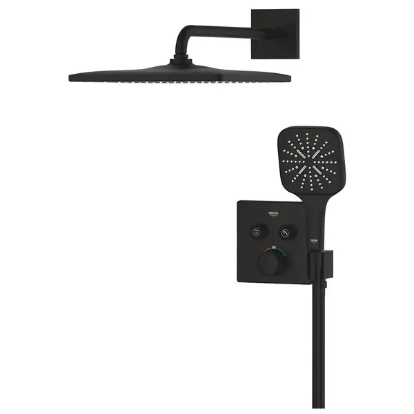 Grohe SmartControl душевая система, графит (34865kf0)