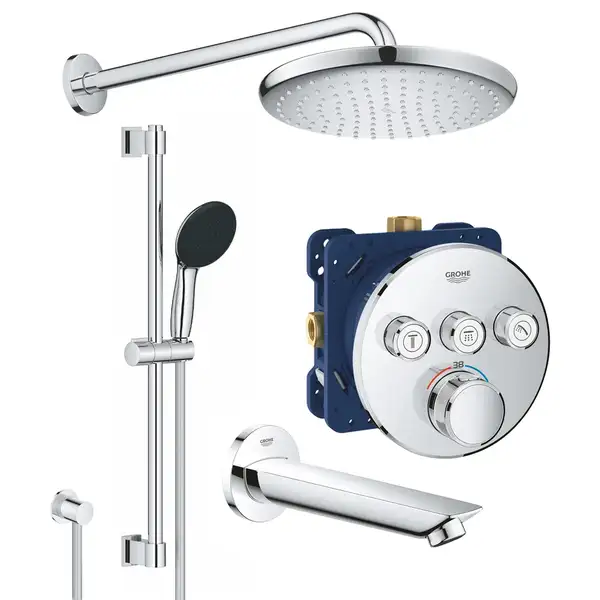 Grohe SmartControl Душевая система, Хром (CV030616)