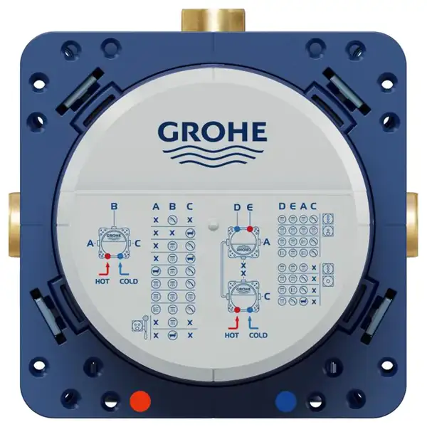 Grohe SmartControl Душевая система, хром/чёрный (CV033609)