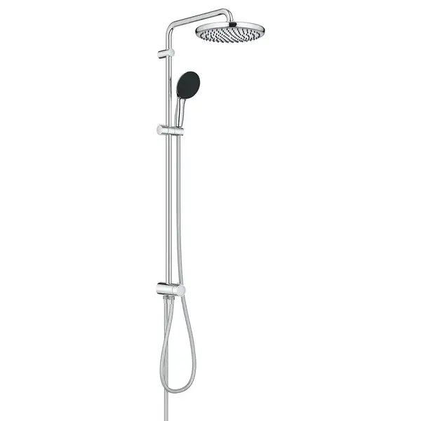 Grohe Vitalio Start душевая система, хром-чёрный (CV034564)