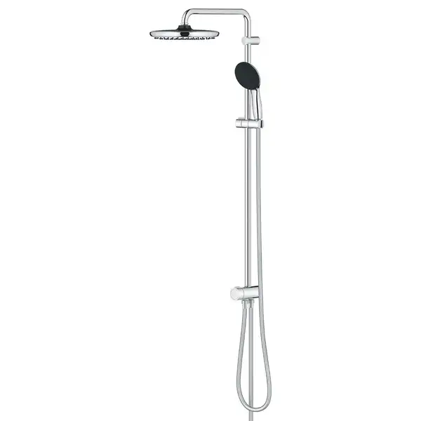 Grohe Vitalio Start душевая система, хром-чёрный (CV034564)