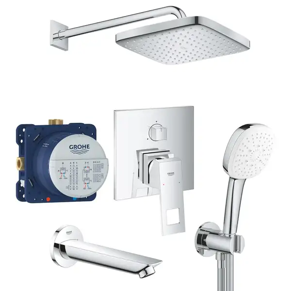 Grohe Eurocube душевая система, хром (ua26417sc0)