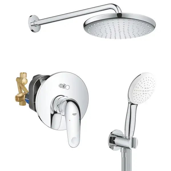 Grohe Euroeco Душевая система, хром (ua2939200l)