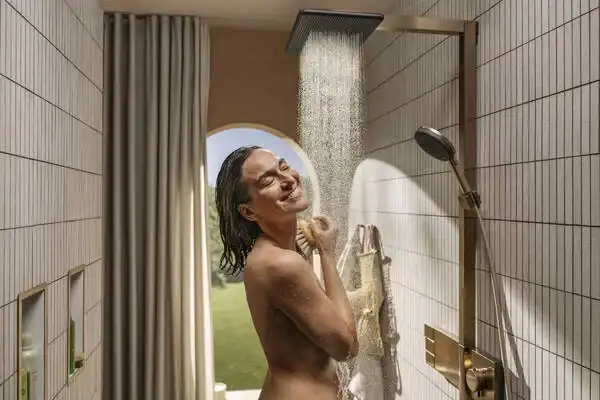 HANSGROHE Raindance Alive Q душевая, бронза (24590140)