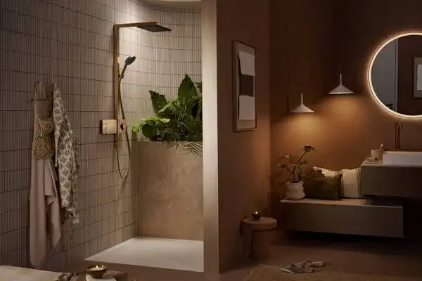 HANSGROHE Raindance Alive Q душевая, бронза (24590140)