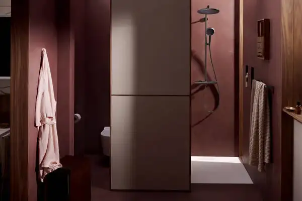 Hansgrohe Alive S Puro душевая система, чёрная (24592340)