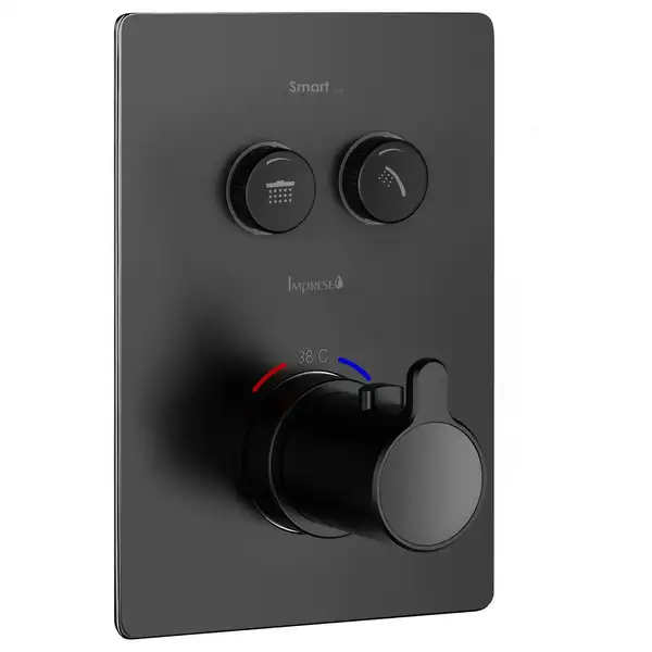 Imprese SMART CLICK душова система, чорна (SET20260801)