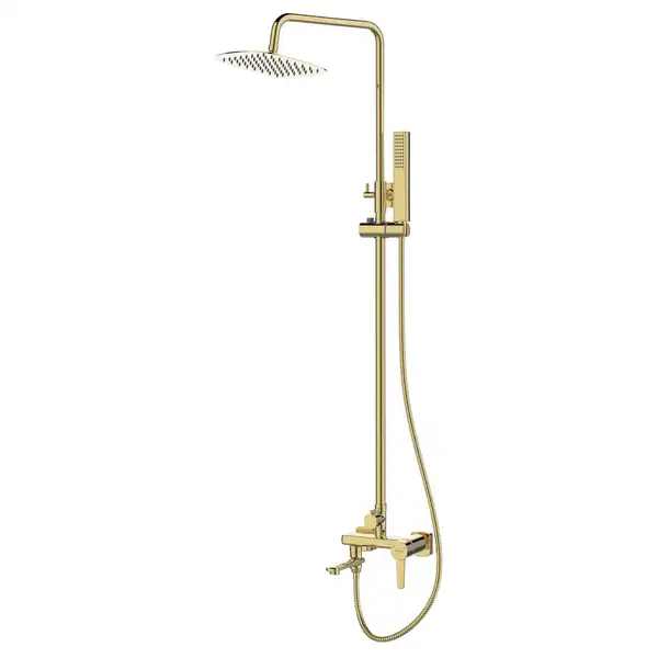 Invena Glamour Душова система, хром (AU-05-B09)