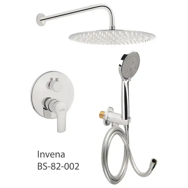 Invena BS-82-002 душова система, хром (BS-82-002)