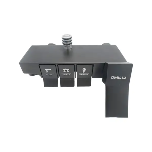 MILLZ MRS-AL-C200 душова система, чорна (MRS-AL-C200) (MRS-AL-C200 (black))