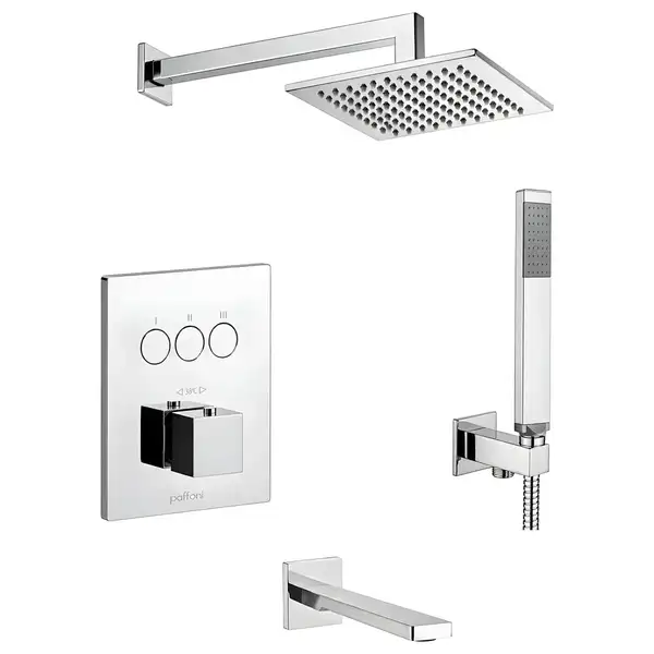 Paffoni Shower Душевая система, хром (KITCPT519CR200)