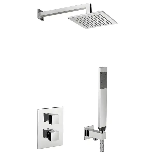Paffoni Shower душевая система, Хром (KITLEQ518CR)
