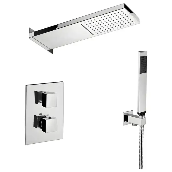 Paffoni Shower Душевая система, хром (KITLEQ519CRM520)