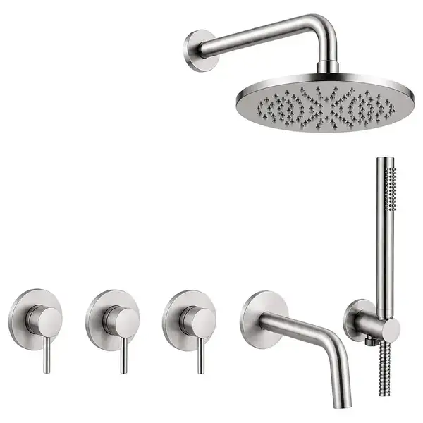 Paffoni Shower Душевая система, хром (KITLIG011ST225)