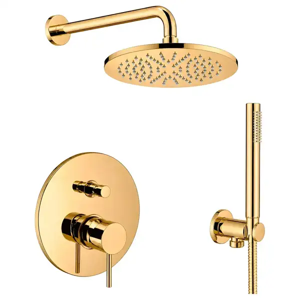 Paffoni Shower Душевая система, хром (KITLIG015HG300)