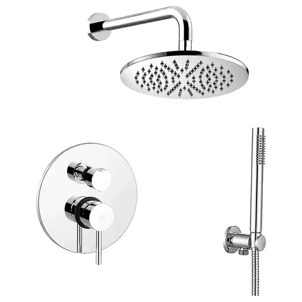 Paffoni Shower душевая система, хром (KITLIG018CR300)