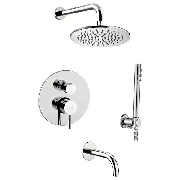 Paffoni Shower Душевая система, хром (KITLIG019CR300)