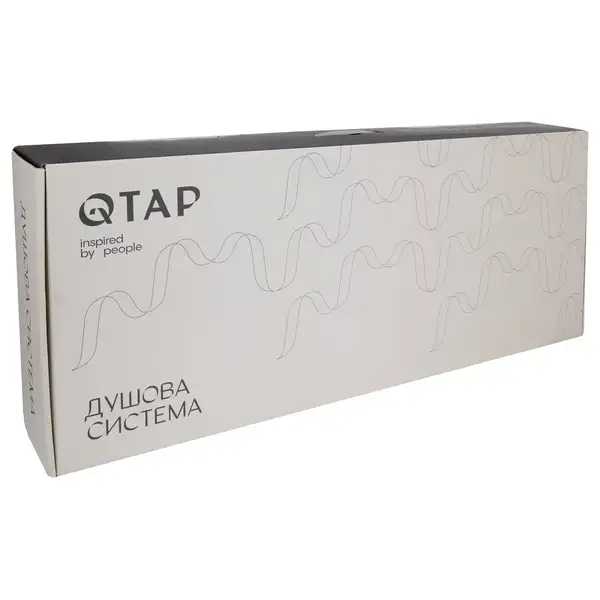 Qtap Aries душевая система, хром (QTARI1112CRM47606)