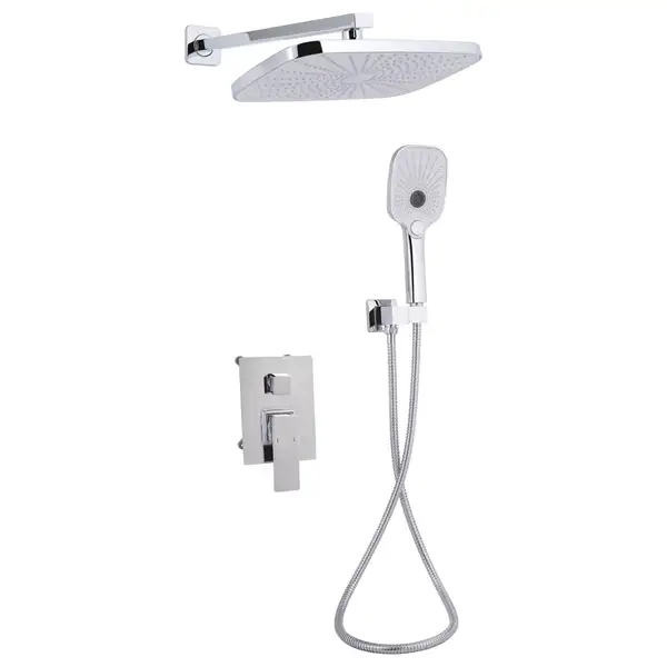 Qtap Gemini Душевая система, хром (QTGEM113CRM45696)