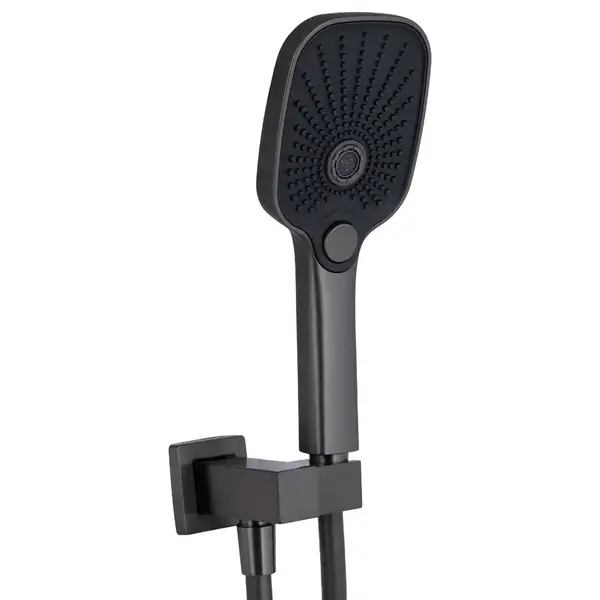 Qtap Gemini душевая система Gunmetal Black (QTGEM113GMB45698)