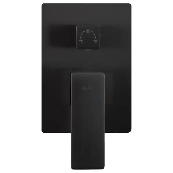 Qtap Gemini душевая, чёрная (QTGEM114GMB45704)
