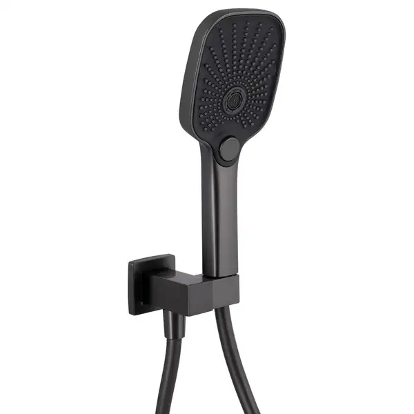 Qtap Gemini душевая, чёрная (QTGEM114GMB45704)