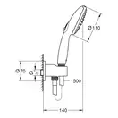 Grohe Tempesta 110 душевой набор, хром (26406003)
