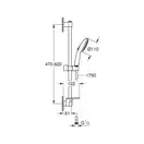 Grohe Tempesta 110 душевой гарнитур, хром (26638003)