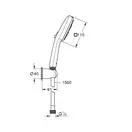Grohe Tempesta Cube 110 набор, чёрный (275882433)